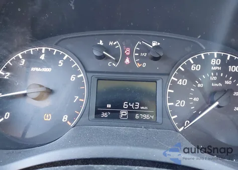 2015 Nissan Sentra S from USA, damaged, VIN 3N1AB7AP9FY371419